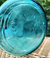 Load image into Gallery viewer, Blue Ball 1 1/2 Quart Canning Jar #3 - Vintage Blue Mason Jar
