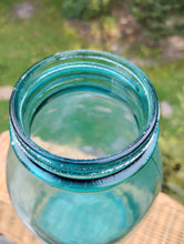 Load image into Gallery viewer, Blue Ball 1 1/2 Quart Canning Jar #3 - Vintage Blue Mason Jar
