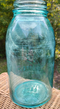 Load image into Gallery viewer, Blue Ball 1 1/2 Quart Canning Jar #3 - Vintage Blue Mason Jar
