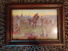 Load image into Gallery viewer, &quot;Single-Handed&quot; Framed Print by C.M. Russell
