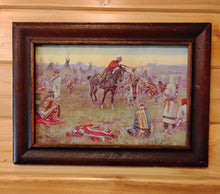 Load image into Gallery viewer, &quot;Single-Handed&quot; Framed Print by C.M. Russell
