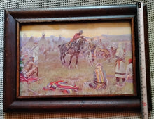 Load image into Gallery viewer, &quot;Single-Handed&quot; Framed Print by C.M. Russell
