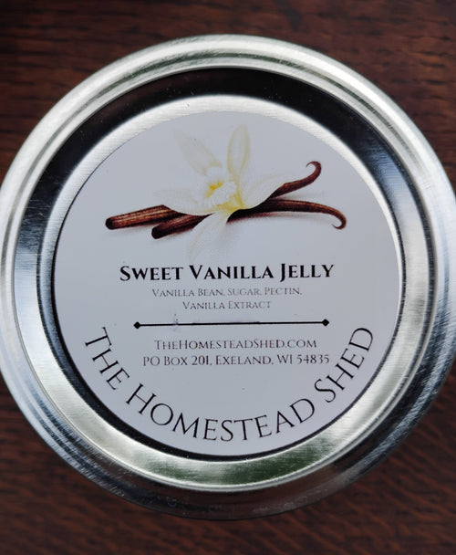 Vanilla Bean Jelly 1/2 Pint Jar